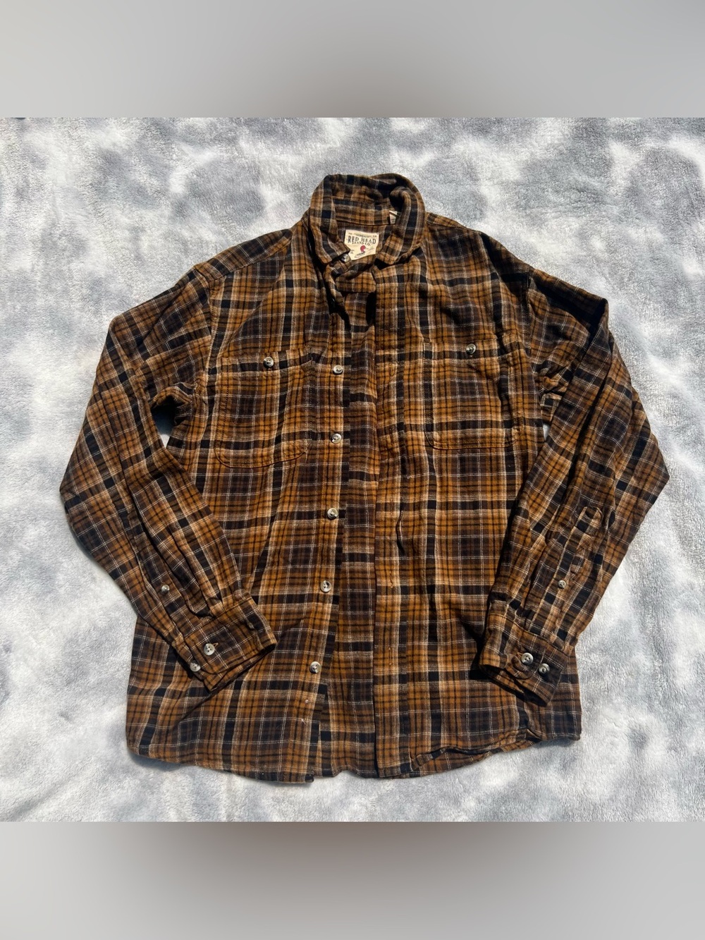 Bass Pro Shop Red Head Brand Co Mustard Flannel